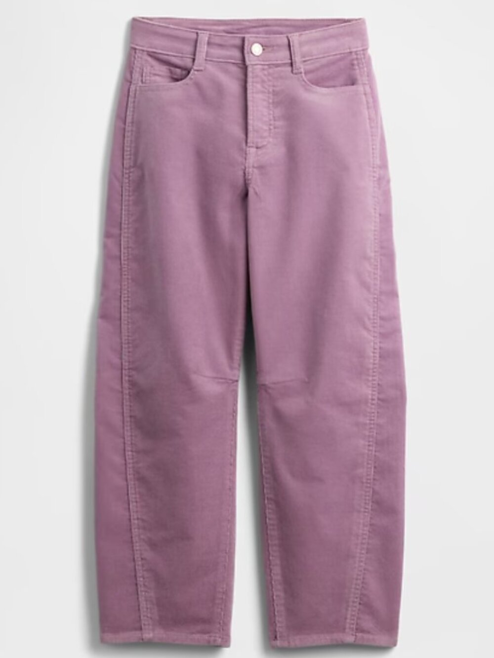 NWT Girls Corduroy Barrel Pants Amethyst Purple Size 10